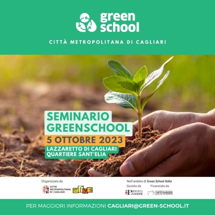 La locandina del seminario Green School