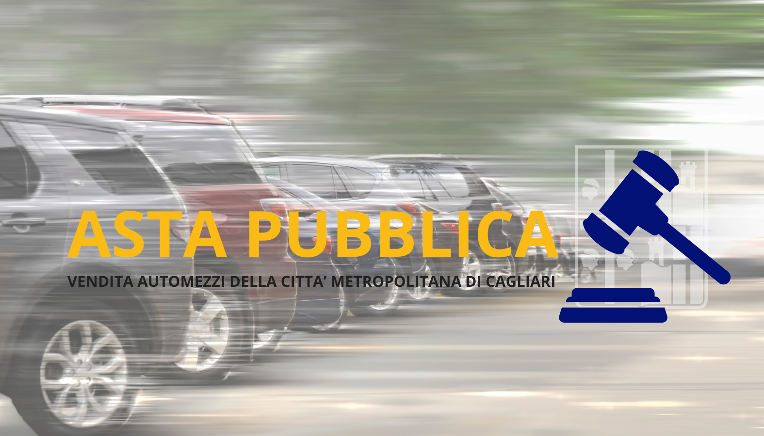 Avviso di vendita di mezzi usati della Citt&agrave; Metropolitana di Cagliari