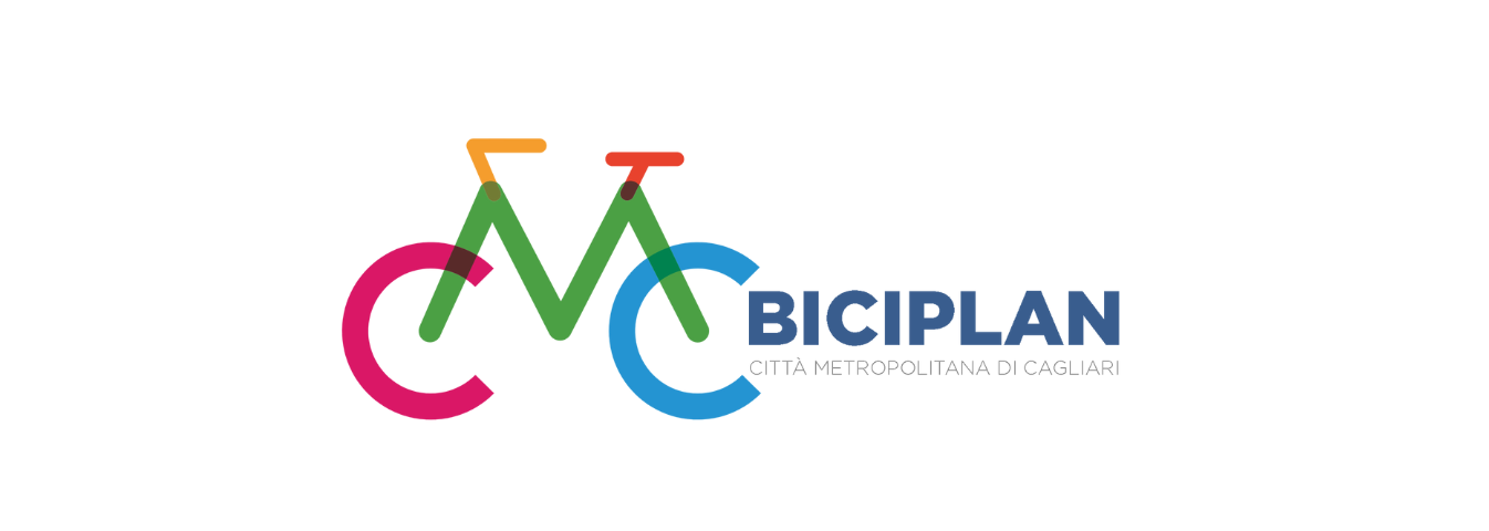 Logo BICIPLAN Città Metropolitana di Cagliari