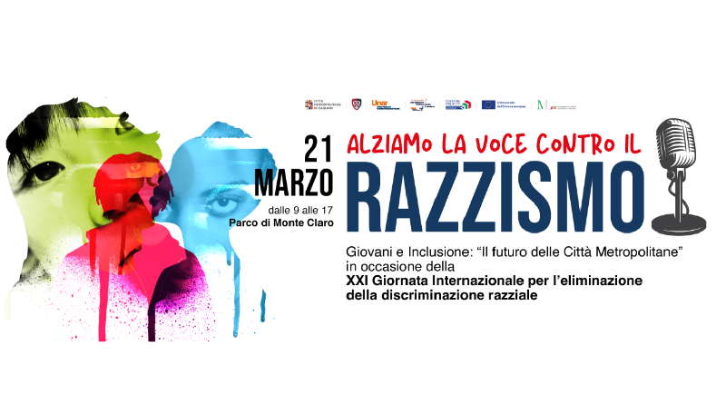 "Giovani e Inclusione: il futuro delle Città Metropolitane" - Evento per la XXI Settimana d'azione contro il razzismo