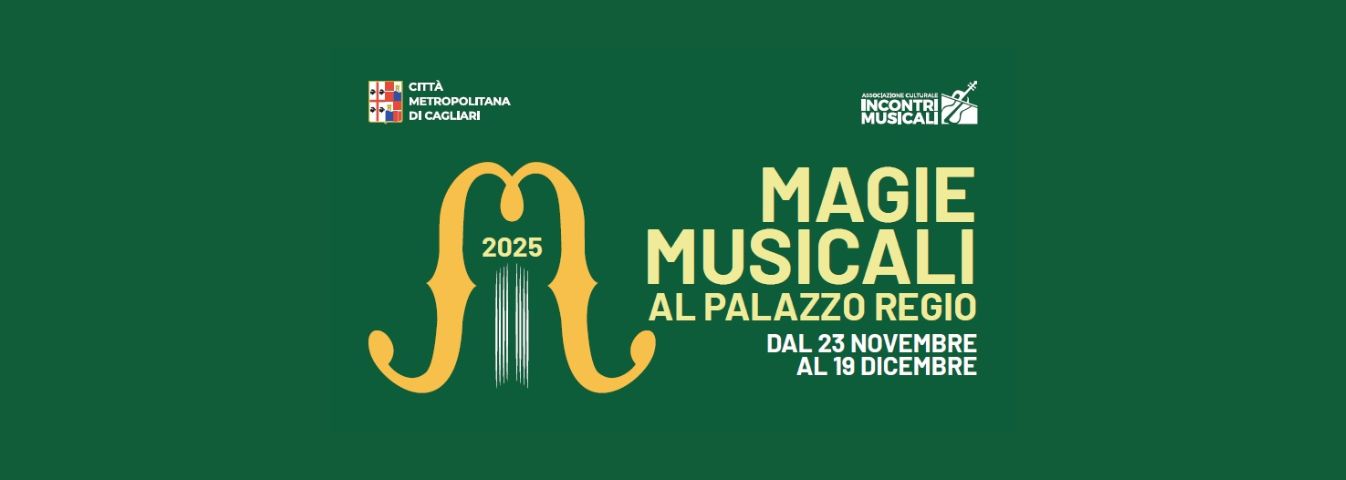 Il logo della rassegna "Magie Musicali a Palazzo Regio"