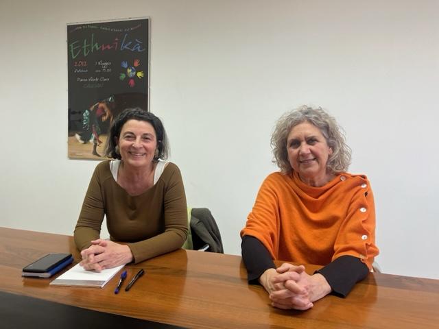 La Consigliera di Parità Rita Dedola (a sinistra) e la Consigliera supplente Bruna Biondo