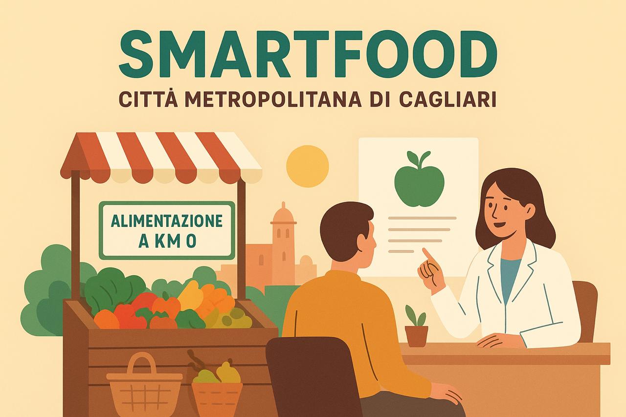 Sportello Territoriale per la ristorazione collettiva a km zero nelle comunità rurali della Sardegna della Città Metropolitana di Cagliari (immagine simbolo)