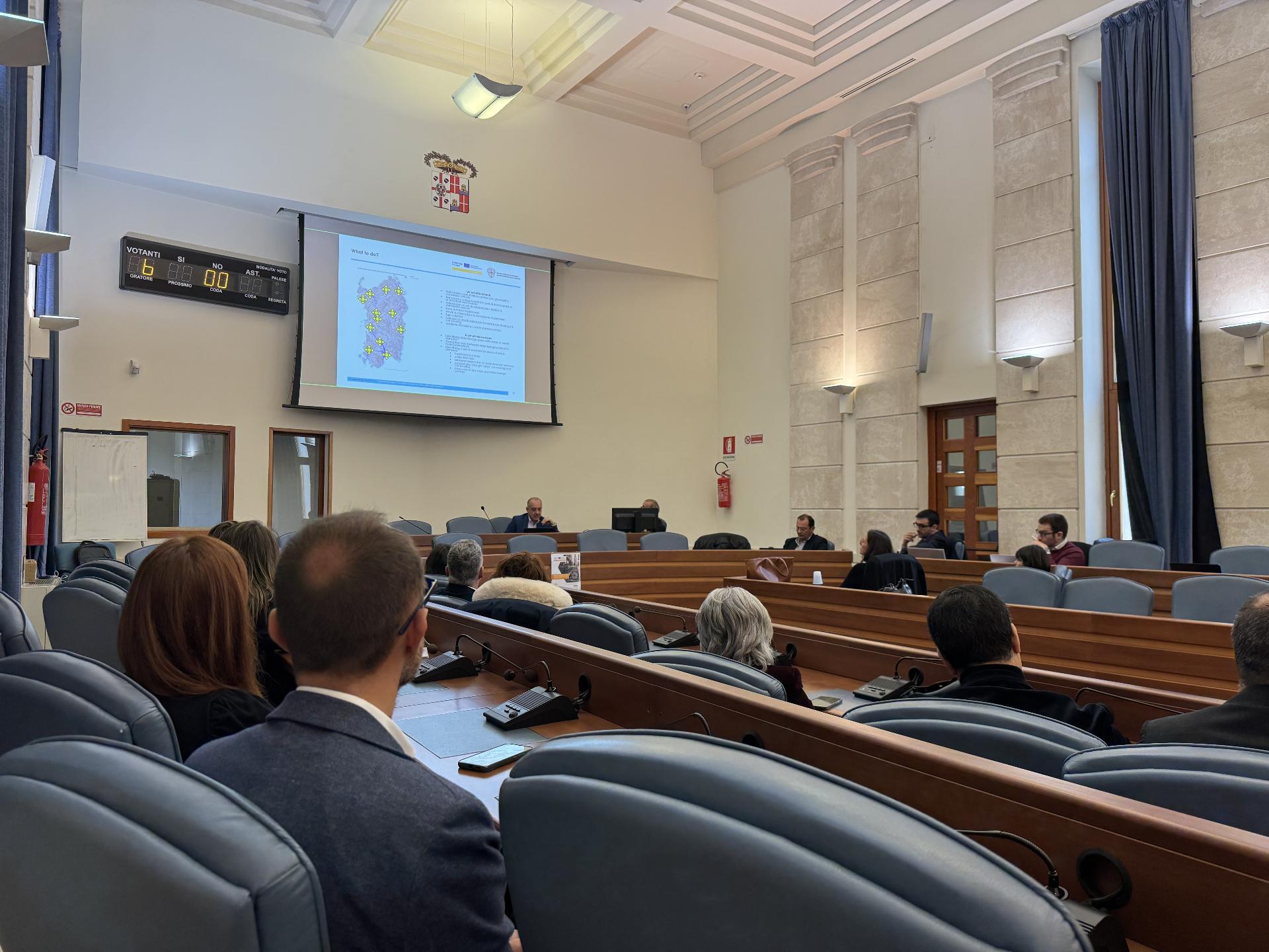 Un momento dei lavori del quarto incontro regionale con gli stakeholder del progetto EMBRACER